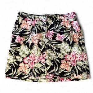 Floral Print Skort